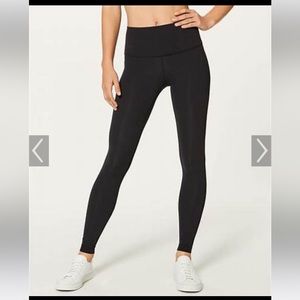 Lululemon wunder under luxtreme 28” size 2 black